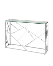 Консоль АРТ ДЕКО 115*30 серебро