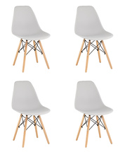 Стул Style DSW светло-серый x4