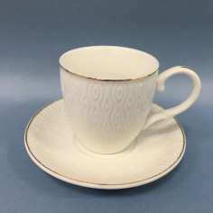 Чайная пара из костяного фарфора. Артикул: chaynaya_para-7
