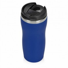 Термокружка Double wall mug C1, soft touch, 350 мл, синий