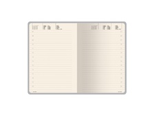Ежедневник А5 Megapolis Slim flex, красный