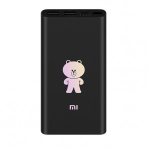 Внешний аккумулятор Xiaomi Mi Power Bank BROWN & FRIENDS (10000 mAh)