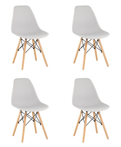 Стул Style DSW светло-серый x4