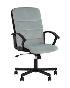 Компьютерное кресло TopChairs ST-TRACER серо-голубой