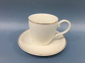 Чайная пара из костяного фарфора. Артикул: chaynaya_para-7